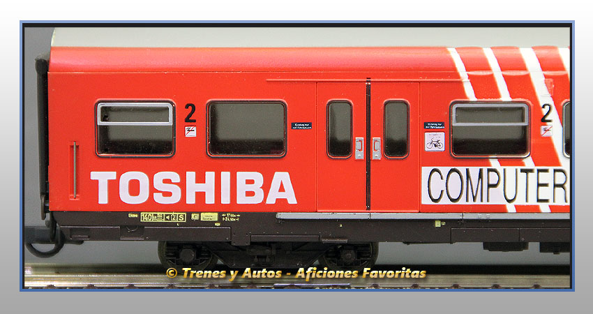 Coche pasajeros Tipo Bx794 "Toshiba Express" - DB
