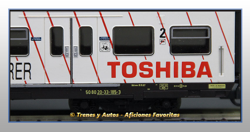 Coche pasajeros Tipo Bx794 "Toshiba Express" - DB