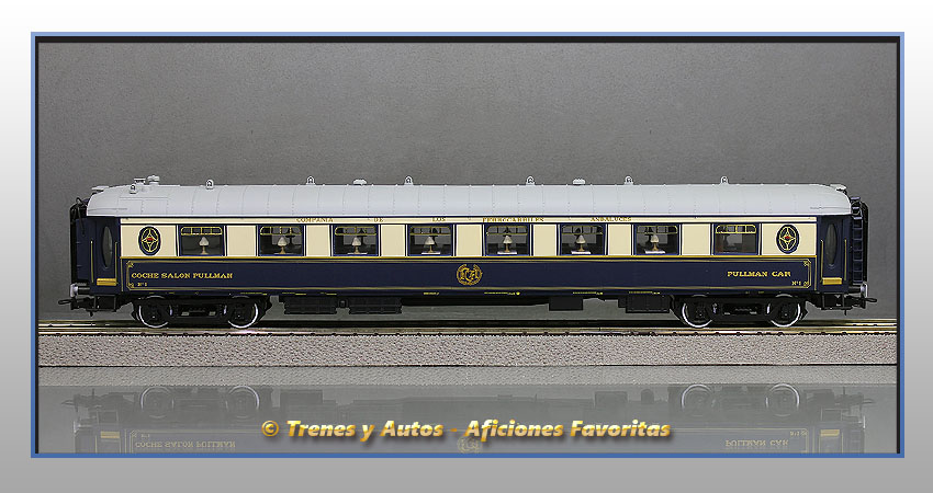 Coche salón pullman Tipo WP - Compañía Ferrocarriles Andaluces (CFA)