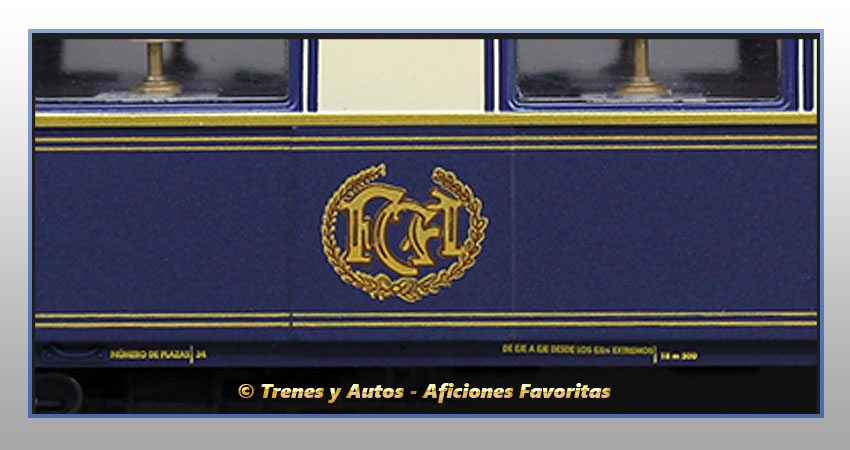 Coche salón pullman Tipo WP - Compañía Ferrocarriles Andaluces (CFA)