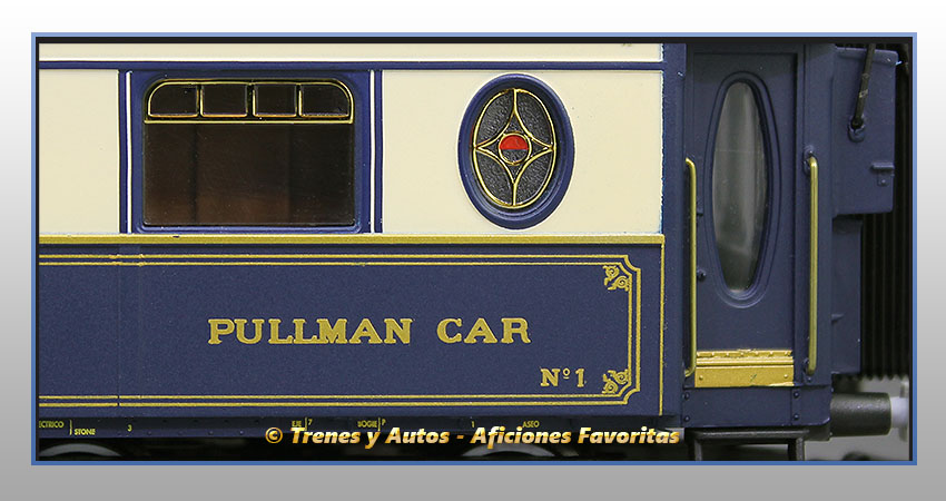 Coche salón pullman Tipo WP - Compañía Ferrocarriles Andaluces (CFA)