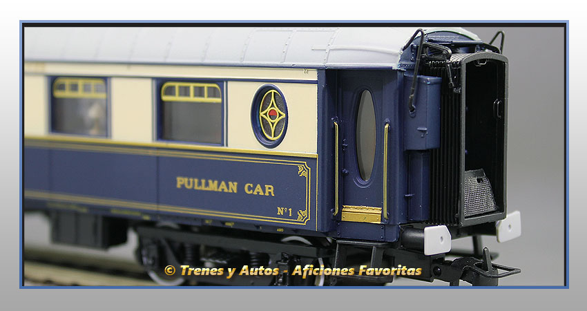 Coche salón pullman Tipo WP - Compañía Ferrocarriles Andaluces (CFA)