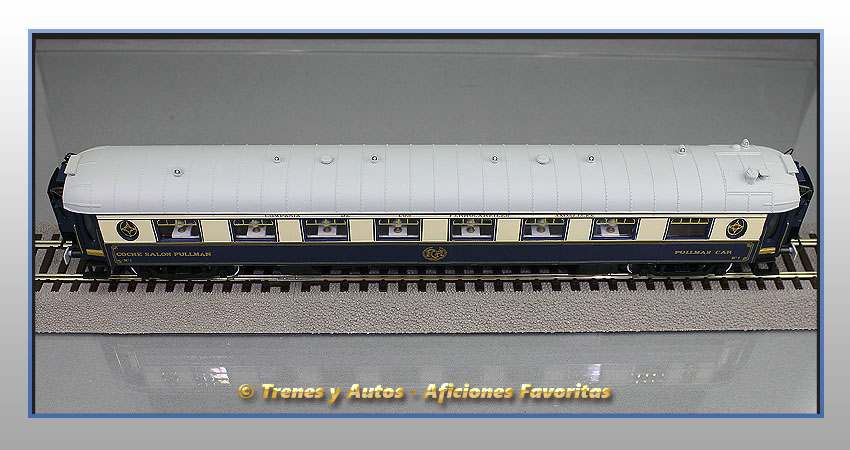 Coche salón pullman Tipo WP - Compañía Ferrocarriles Andaluces (CFA)