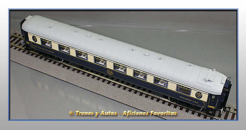 Coche salón pullman Tipo WP - Compañía Ferrocarriles Andaluces (CFA)