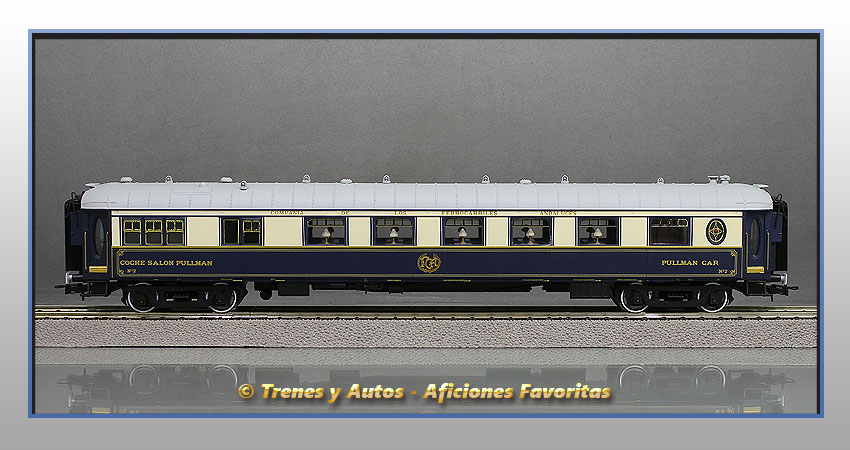 Coche restaurante con cocina Tipo WP - Compañía Ferrocarriles Andaluces (CFA)