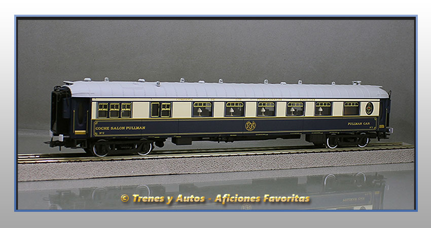 Coche restaurante con cocina Tipo WP - Compañía Ferrocarriles Andaluces (CFA)
