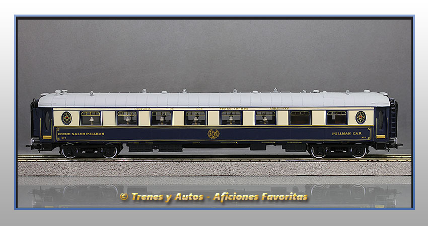 Coche restaurante con cocina Tipo WP - Compañía Ferrocarriles Andaluces (CFA)