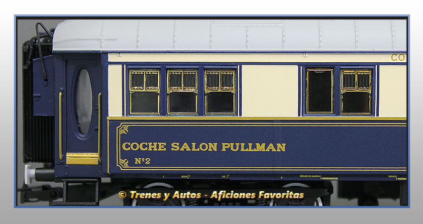 Coche restaurante con cocina Tipo WP - Compañía Ferrocarriles Andaluces (CFA)