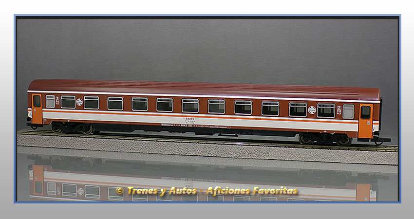 Coche pasajeros Serie 10000 B11x "Estrella" - Renfe