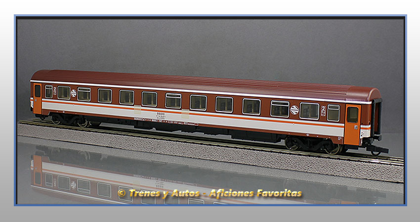 Coche pasajeros Serie 10000 B11x "Estrella" - Renfe