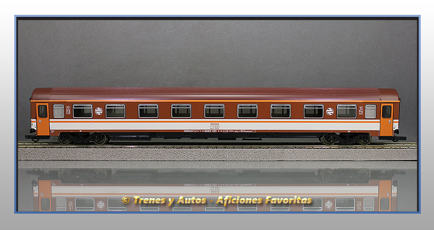 Coche pasajeros Serie 10000 A10x "Estrella" - Renfe