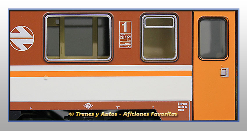 Coche pasajeros Serie 10000 A10x "Estrella" - Renfe