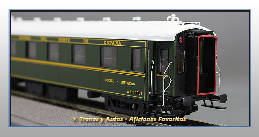 Coche pasajeros Serie 1001/1020 A.A.fhv-1003 - Norte