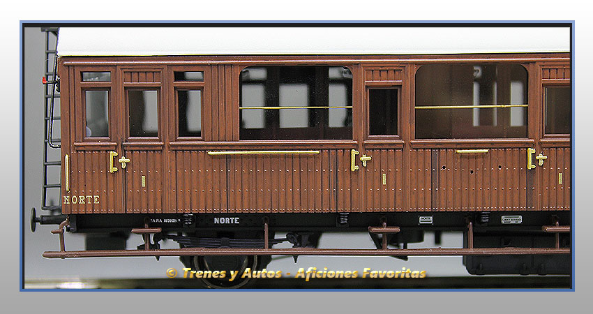 Coche pasajeros Serie 1678/1835 Afhv-646 - Norte
