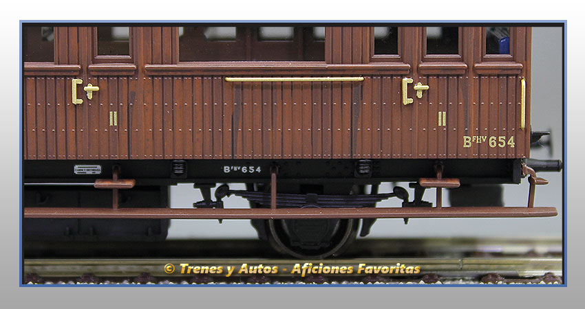 Coche pasajeros Serie 1678/1835 Bfhv-654 - Norte