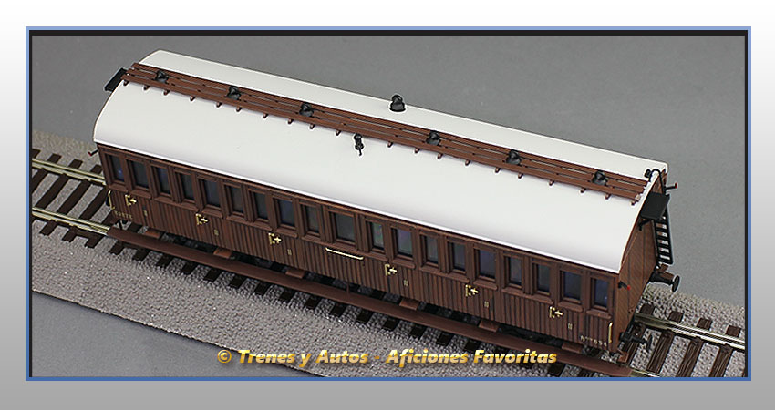 Coche pasajeros Serie 1678/1835 Bfhv-654 - Norte