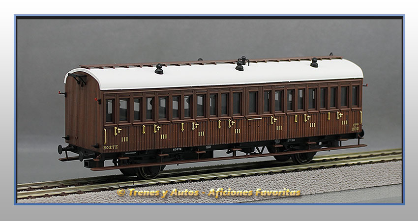 Coche pasajeros Serie 1678/1835 Cfhv-2110 - Norte