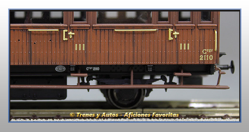 Coche pasajeros Serie 1678/1835 Cfhv-2110 - Norte