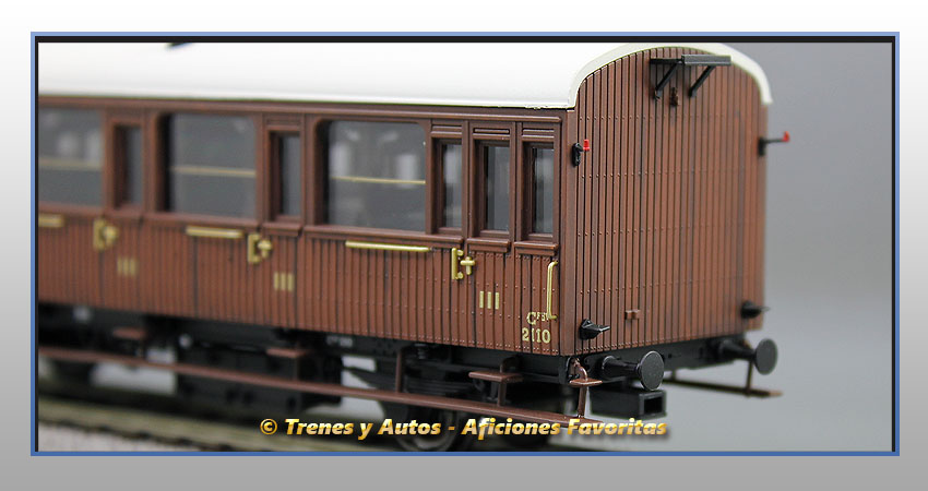 Coche pasajeros Serie 1678/1835 Cfhv-2110 - Norte