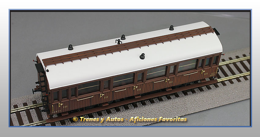 Coche pasajeros Serie 1678/1835 Cfhv-2110 - Norte