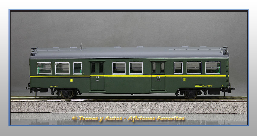 Coche pasajeros Serie 7000 Tipo C "Yenkas" - Renfe