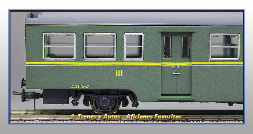 Coche pasajeros Serie 7000 Tipo C "Yenkas" - Renfe