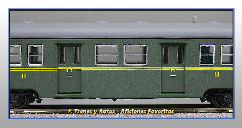 Coche pasajeros Serie 7000 Tipo C "Yenkas" - Renfe