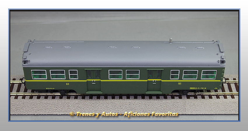 Coche pasajeros Serie 7000 Tipo C "Yenkas" - Renfe