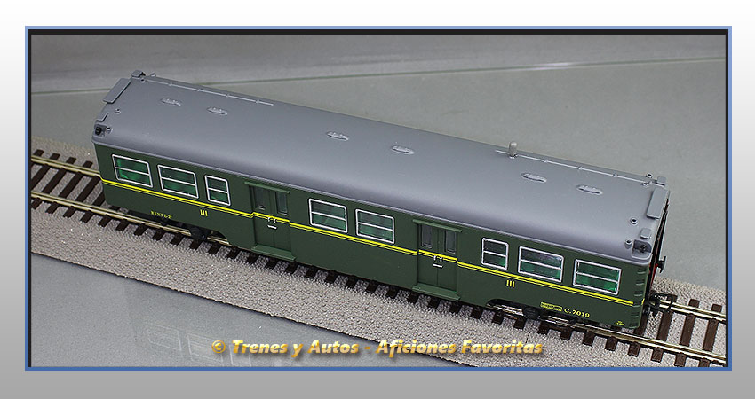 Coche pasajeros Serie 7000 Tipo C "Yenkas" - Renfe