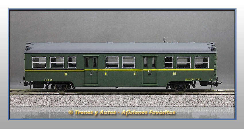 Coche pasajeros Serie 7000 Tipo BC "Yenkas" - Renfe