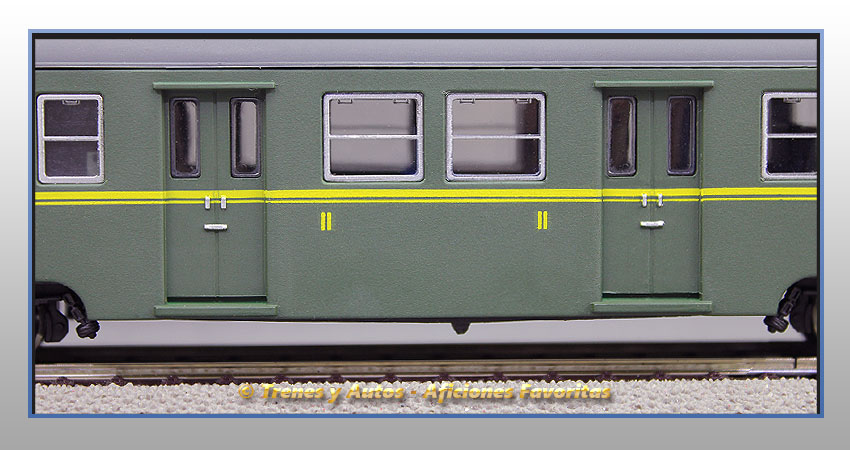 Coche pasajeros Serie 7000 Tipo BC "Yenkas" - Renfe