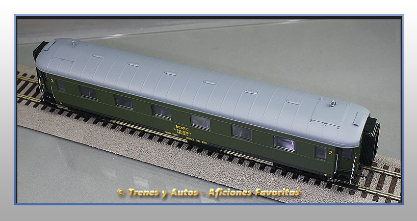 Coche pasajeros Serie 1600 BB-1611 - Renfe