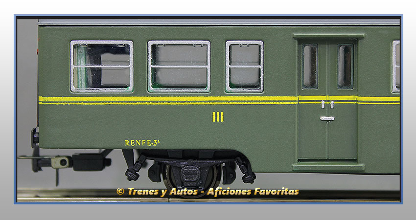 Coche pasajeros Serie 7000 "Yenkas" C-7006 - Renfe