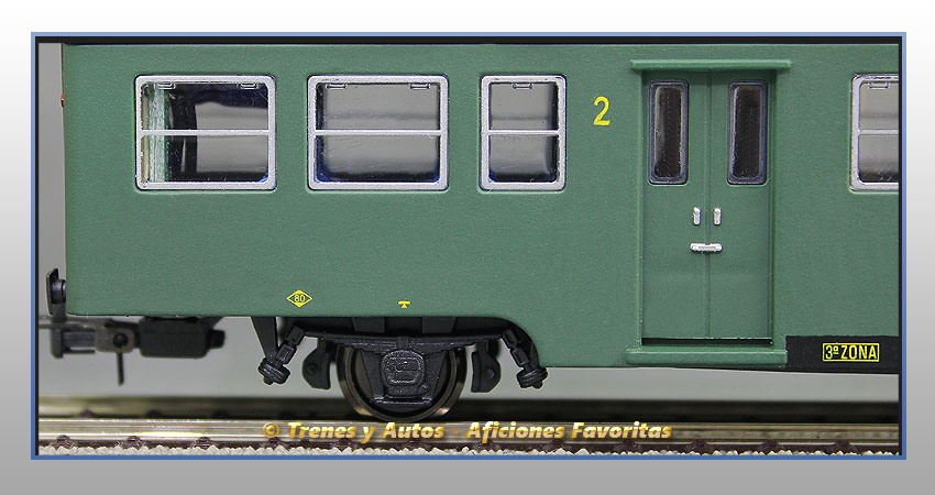 Coche pasajeros Serie 7000 B-7004 "Yenkas" - Renfe