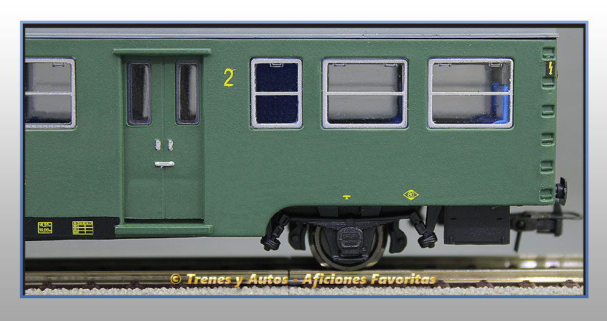 Coche pasajeros Serie 7000 B-7004 "Yenkas" - Renfe
