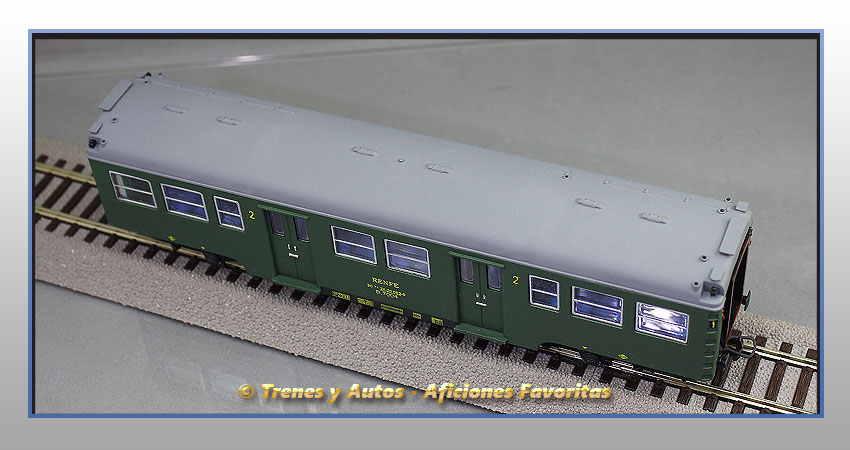 Coche pasajeros Serie 7000 B-7004 "Yenkas" - Renfe