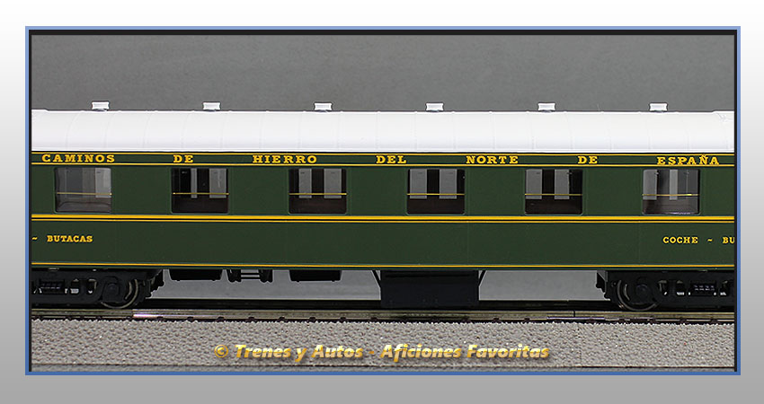 Coche pasajeros Serie 1001/1020 AAXfhv-1001 - Norte