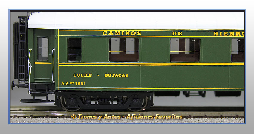 Coche pasajeros Serie 1001/1020 AAXfhv-1001 - Norte