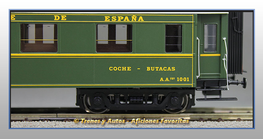 Coche pasajeros Serie 1001/1020 AAXfhv-1001 - Norte