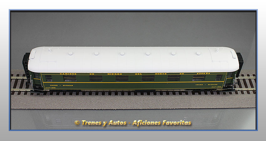 Coche pasajeros Serie 1001/1020 AAXfhv-1001 - Norte