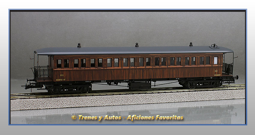 Coche pasajeros Serie CCfhv CC-2887 - Renfe