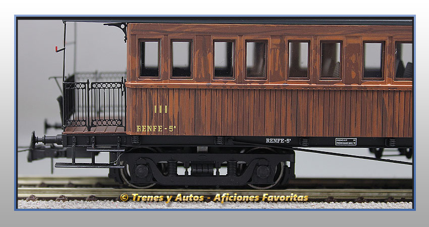 Coche pasajeros Serie CCfhv CC-2887 - Renfe