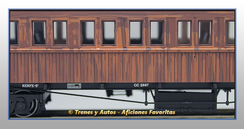 Coche pasajeros Serie CCfhv CC-2887 - Renfe