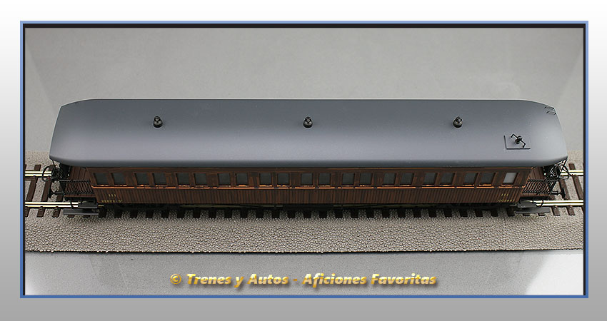 Coche pasajeros Serie CCfhv CC-2887 - Renfe