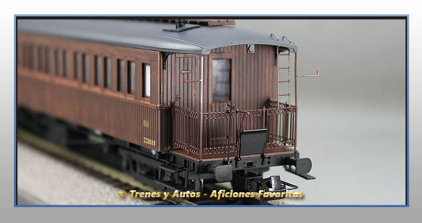 Coche pasajeros Serie CCfhv CC-2885 - Renfe