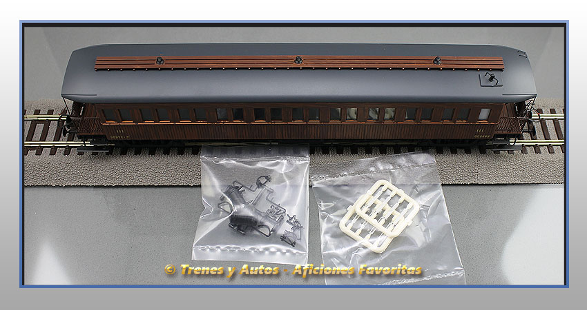 Coche pasajeros Serie CCfhv CC-2885 - Renfe (Complementos)
