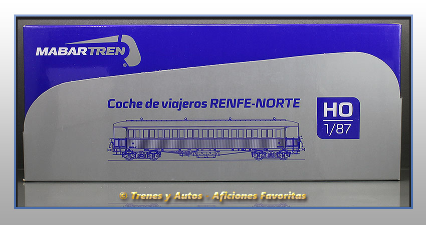 Coche pasajeros Serie CCfhv CC-219 - Norte