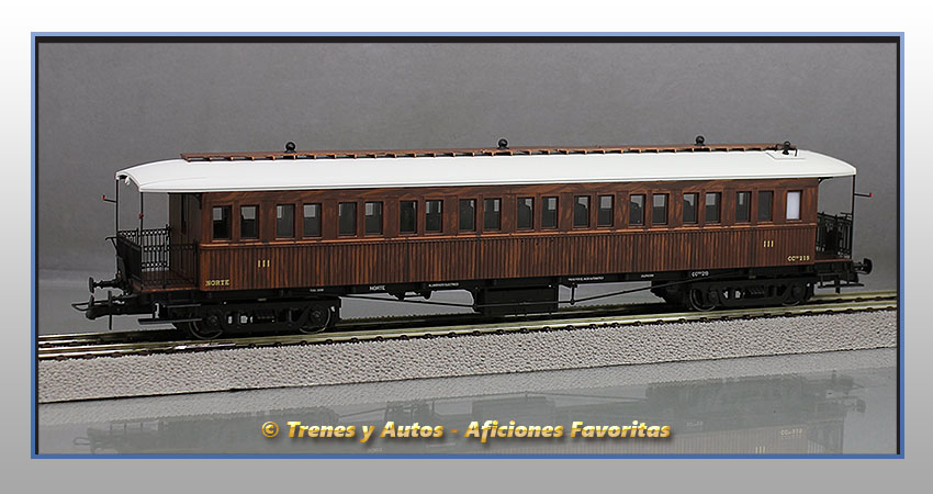Coche pasajeros Serie CCfhv CC-219 - Norte