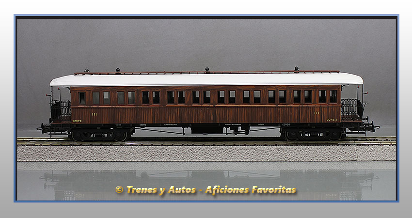 Coche pasajeros Serie CCfhv CC-219 - Norte