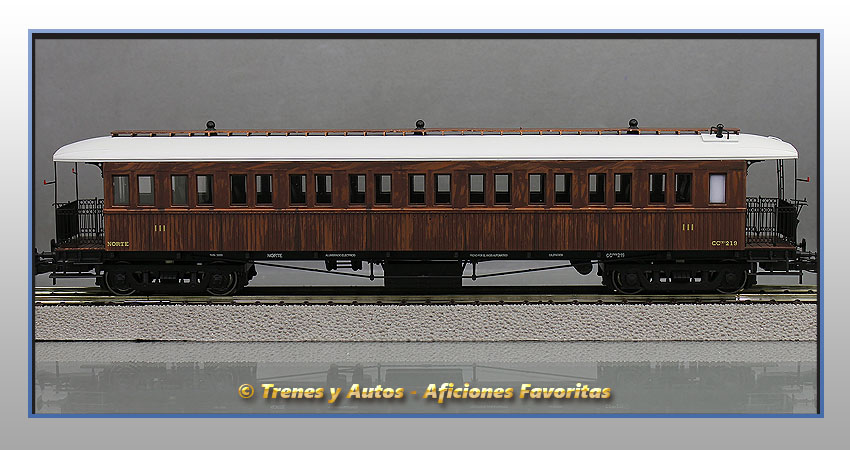 Coche pasajeros Serie CCfhv CC-219 - Norte